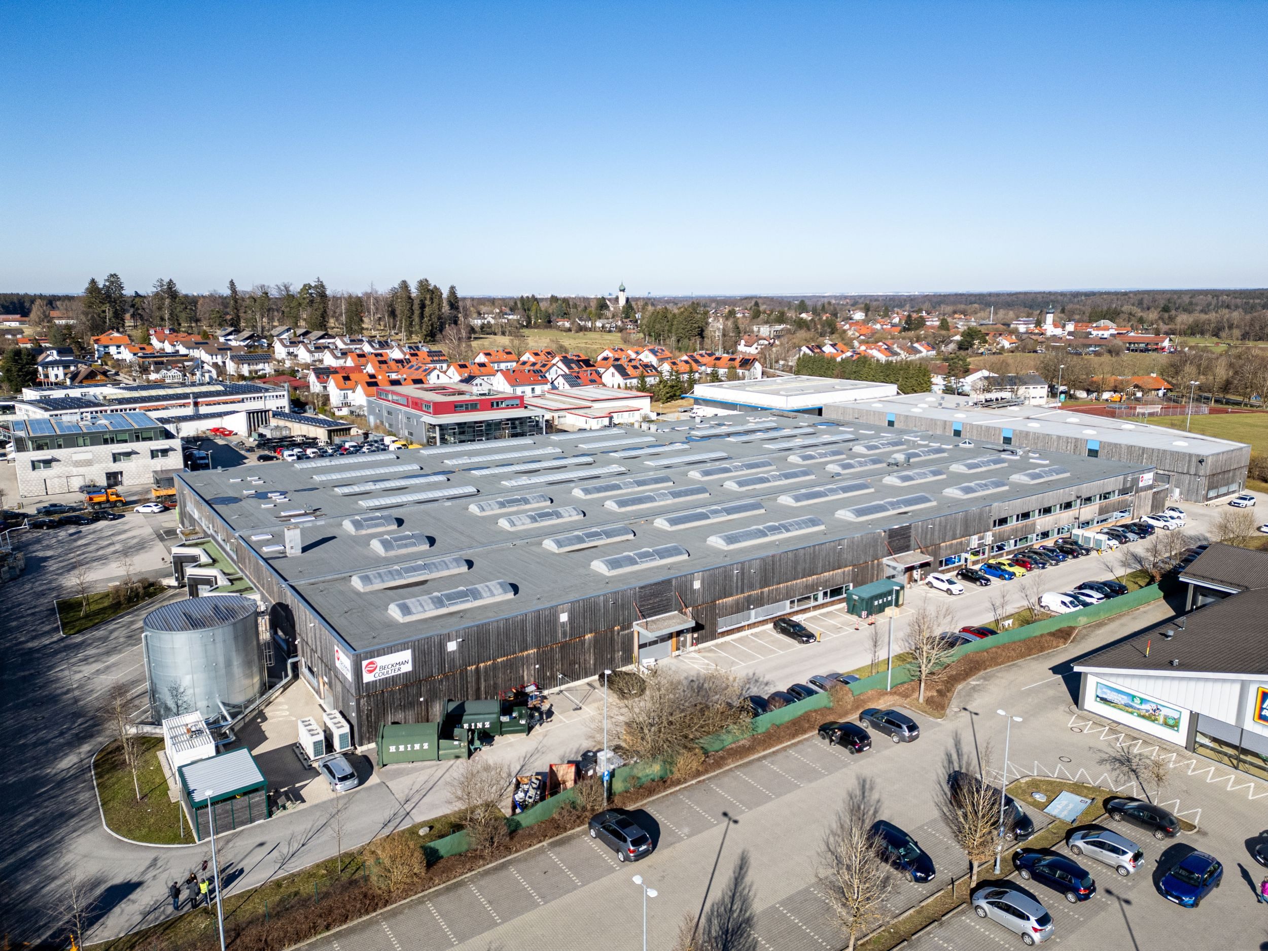 Luftbild Gewerbepark Baierbrunn (c) JLL