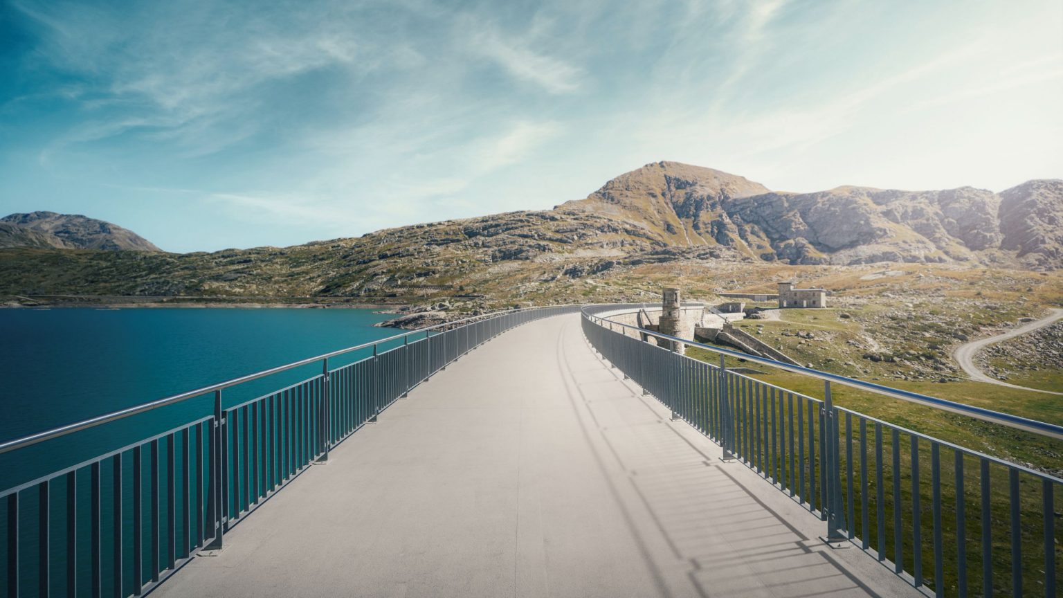 hydropower at the Lago Bianco reservoir